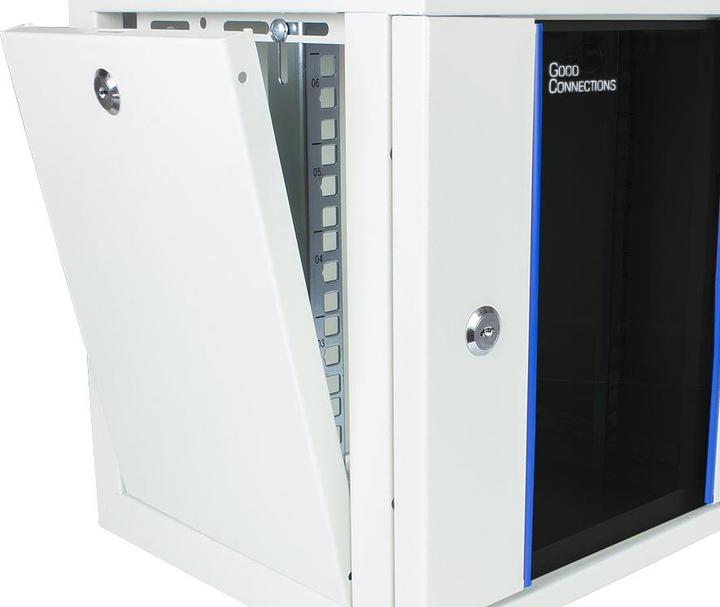 Image du produit Alcasa GC-R0100 Rack 6U étagère murale (5.71 HE, Rack 10 pouces)