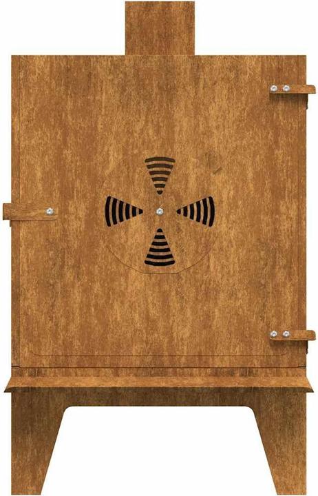Produktbild VidaXL Gartenofen 35x50x60 cm Cortenstahl Camping Ofen tragbarer Ofen Holzofen