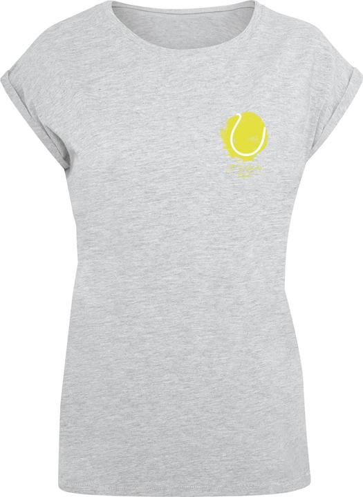 Actual product image Merchcode Ladies Its Tennis Time Extended Shoulder Tee - 116489 (XL)