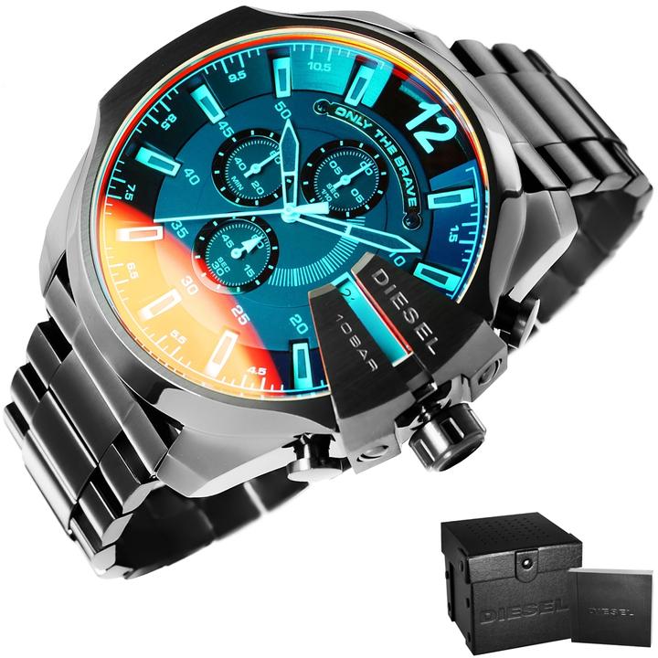 Immagine prodotto Diesel Mega Chief (Orologio da polso analogico, Cronografo, 51 mm)