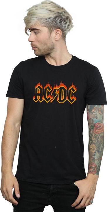 Immagine prodotto AC/DC Flames Logo Maglietta Uomo (4XL)