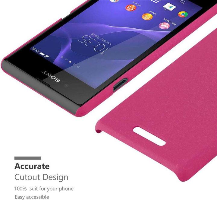 Produktbild Cadorabo Hard Cover Frosty Cover (Sony Xperia E3)