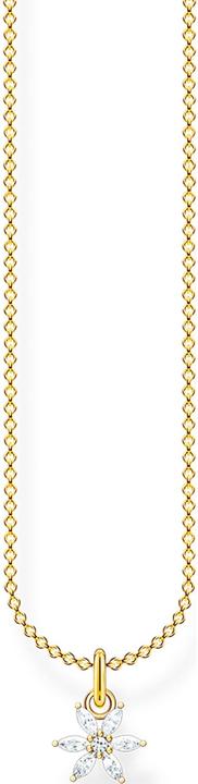 Immagine prodotto Thomas Sabo Collana Fiore Pietre Bianche (Argento 925, 38 - 45 cm)