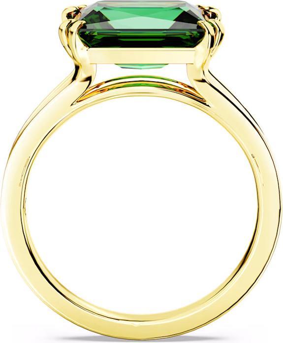 Image du produit Swarovski Matrix Cocktail Bague Rectangle Vert Or (60)