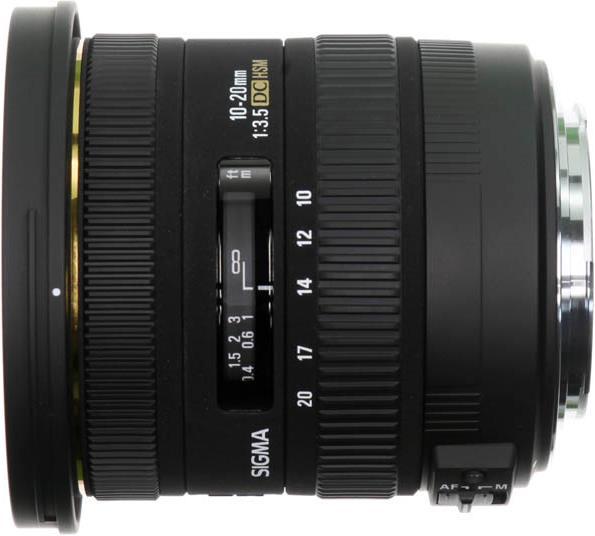 Produktbild Sigma 10-20mm, f/3.5 EX DC ASP HSM, Sony A (Sony A, APS-C / DX)