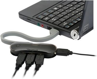 Produktbild Targus Mobiler USB 2.0 Hub (USB-A, 4 Ports)