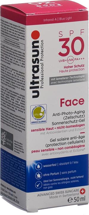Actual product image Ultrasun Face (Sun cream face, SPF 30, 50 ml, 90 g)