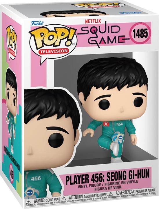 Produktbild Funko Squid Game POP! Television Vinyl Figur Player 456 Seong Gi-Hun (Kicking Jegi) 9 cm