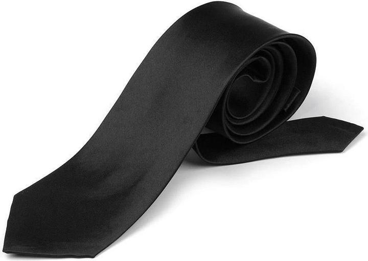 Actual product image Oliver Weber Collection Krawatte Satin 8 cm für Herren klassische Krawatte für Büro oder festliche Veranstaltungen