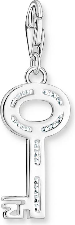 Immagine prodotto Thomas Sabo Ciondolo chiave pietre bianche argento (Argento 925)