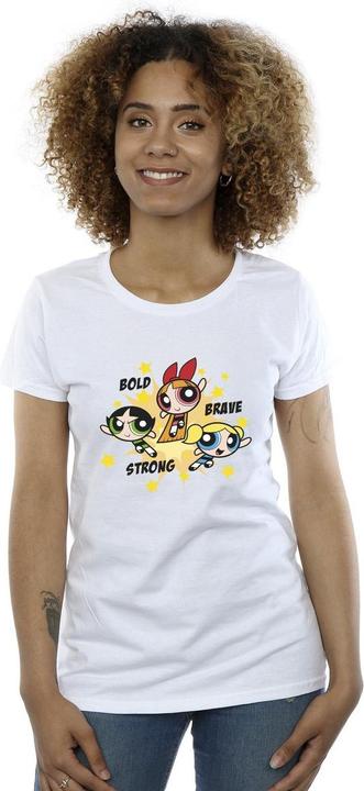 Immagine prodotto The Powerpuff Girls Girls Bold Brave Strong Maglietta Donna (XL)