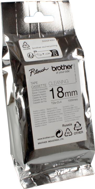 Produktbild Brother TZE-CL4 Reinigungskassette (1.80 cm, Schwarz)