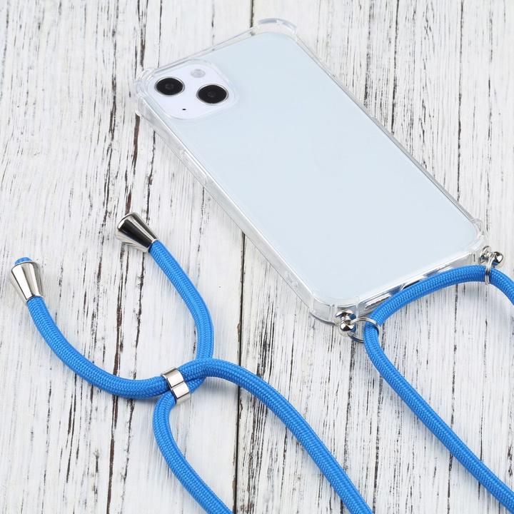Produktbild König Design Hülle Handy Schutz für Apple iPhone 13 Case Cover Tasche Etuis Bumper Blau Neu