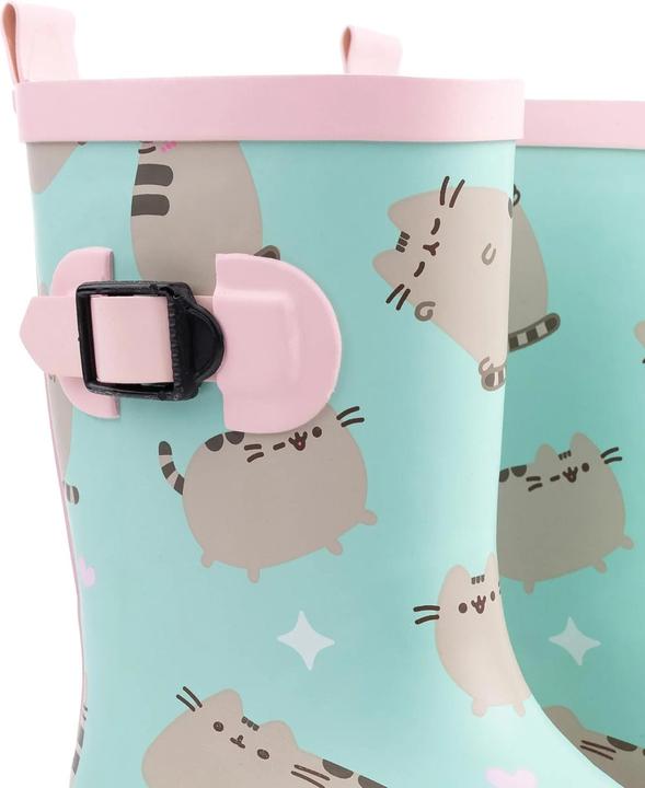 Image du produit Pusheen Bottes de jardin en caoutchouc pour filles Impression répétée (36)