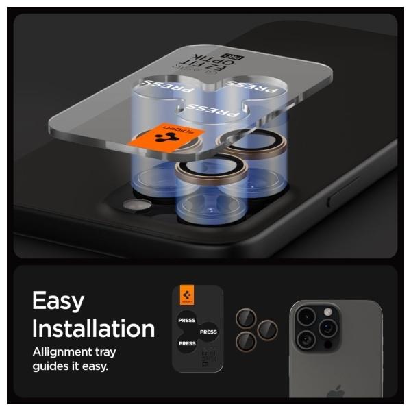 Actual product image Spigen None (2 Piece, Apple iPhone 16 Pro Max, Apple iPhone 16 Pro)