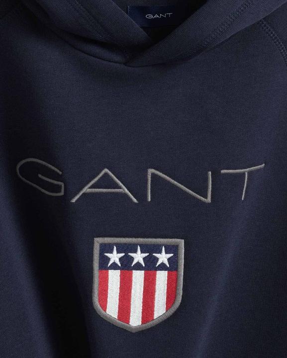 Image du produit GANT Sweatshirt Sportif Confortable Bouclier à capuche - 17740 (134, 140)