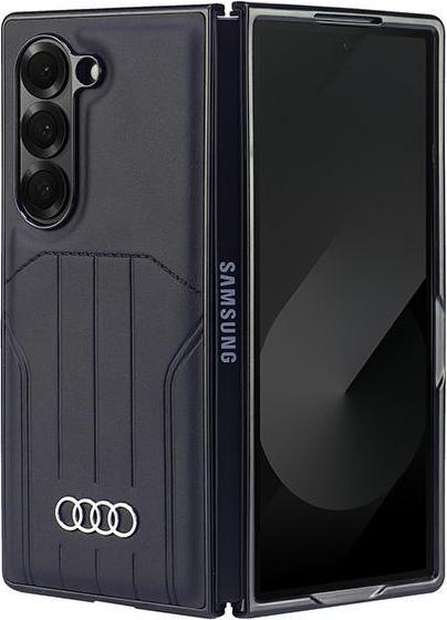 Audi Cuir synthétique MagSafe Z Fold6 F956 czarny/black hardcase AU-TPUPCMFold6-Q5/D1-BK (Samsung Galaxy Z Fold6)