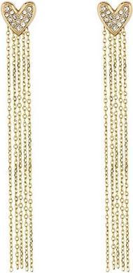Immagine prodotto Liu Jo Long Chain Earrings With Hearts Symbols Lj1854