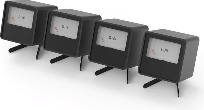 Actual product image Streacom VU1-Dial - black