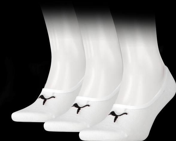Puma Footie 3p Unisex (3er Pack, 39 - 42)