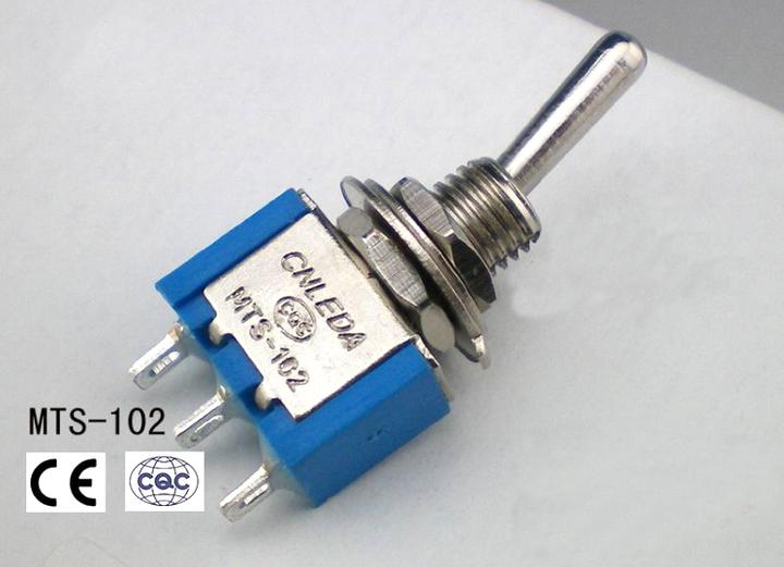 Actual product image OEM On/On MTS-102 for mounting with solder lugs