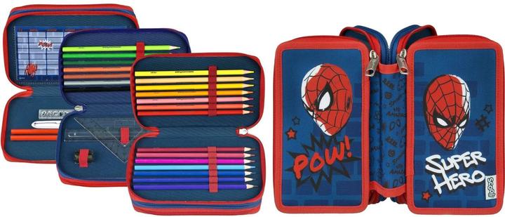 Produktbild Scooli Etui Tripledecker Spider-Man