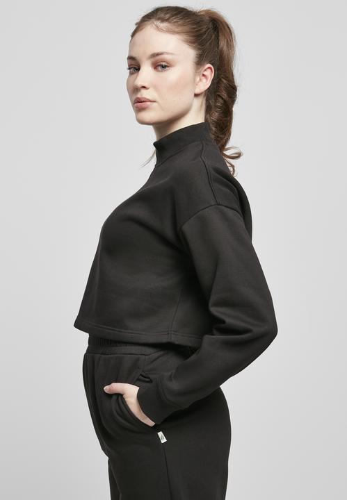 Actual product image Urban Classics Ladies Cropped Oversized Sweat High Neck Crew - 14225 (5XL)