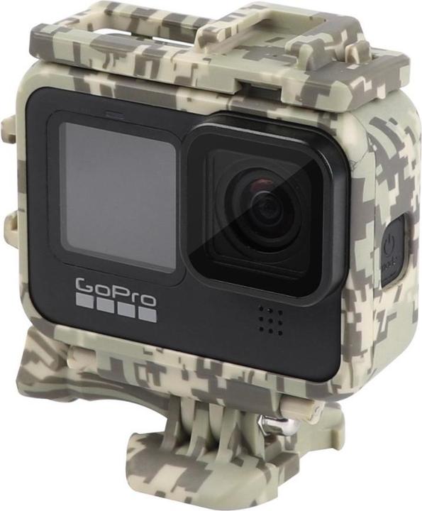 Immagine prodotto Ueli Express Supporto mimetico Extreme GoPro Hero 12 / 11 / 10 / 9 (Hero 11 Nero, Eroe 9 nero, Hero 13 Nero, Hero 10 Nero, Hero 12 Nero)