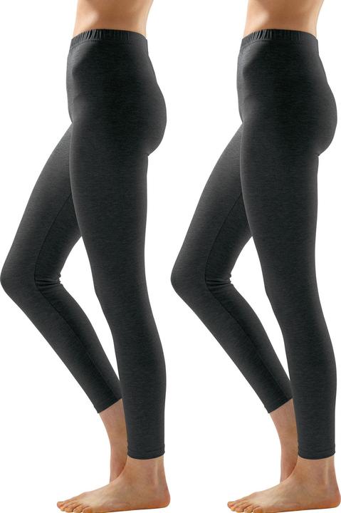 Produktbild Erwin Müller Damen-Leggings, lang 2er-Pack (40, 42)