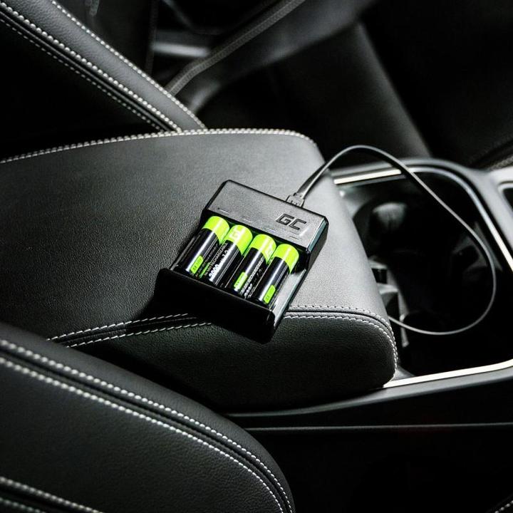 Actual product image GreenCell VitalCharger (GRSETGC01) (4 pcs., AA, 2000 mAh, Battery + charger)