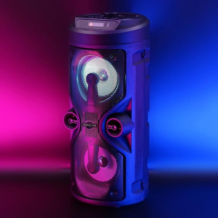 Produktbild Squeak Głośnik Karaoke Harmony Bluetooth 5.0 Radio Fm Microsd Aux USB Sq1004 (8 h, Akkubetrieb)