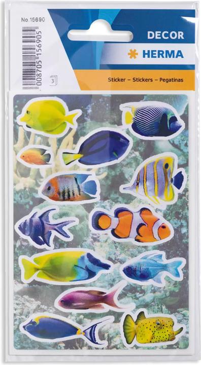 Produktbild HERMA Sticker Fische