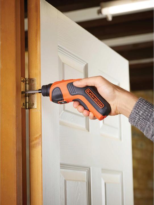 Actual product image Black & Decker 3.6 V 1.5 Ah LiIon cordless screwdriver (Rechargeable battery operated)