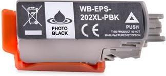 Image du produit Hermex Compatible Epson 202 C13T02F14010 cartouches d'encre noir bleu jaune rouge (M, C, Y, CF, PBK)