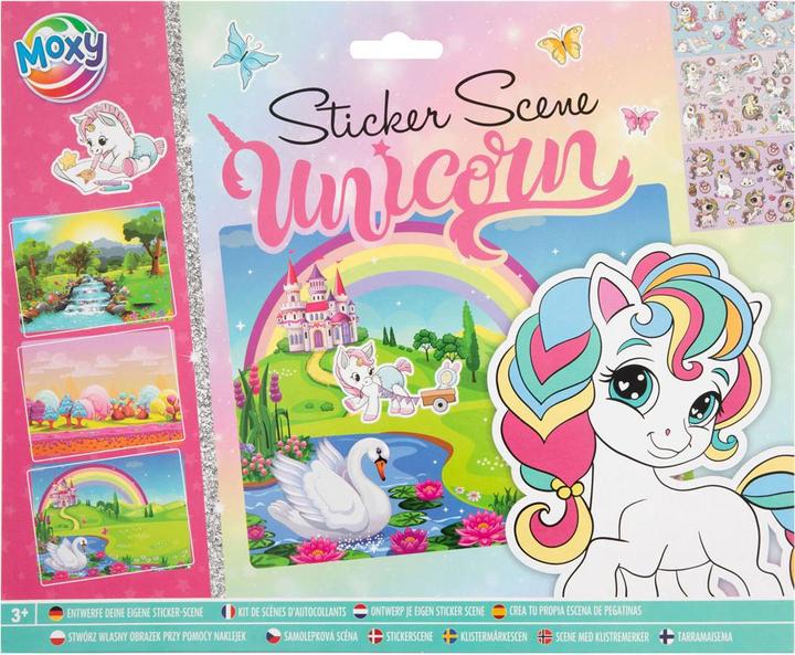 Immagine prodotto Grafix Crea la tua scena adesiva - Unicorno