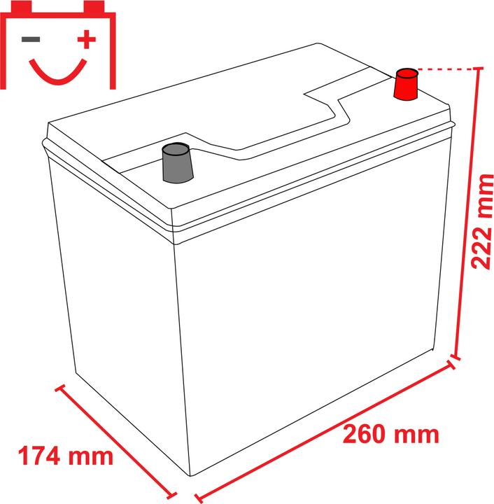 Actual product image Varta N72 Blue Dynamic EFB 572 501 076 Car battery (12 V, 72 Ah, 760 A)