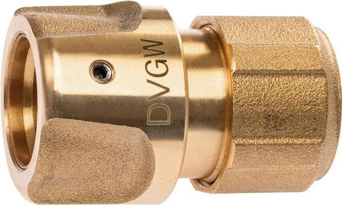 Produktbild Karasto Schlauchstück GEKA plus-Stecksystem KTW Messing Schlauchgrösse 13 mm (13 mm)