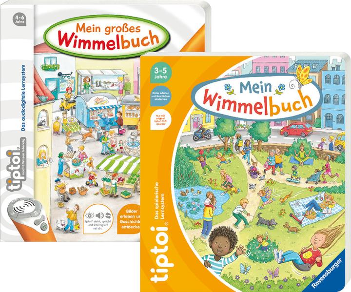 Produktbild Ravensburger tiptoi Mein Wimmelbuch (Deutsch, Stéffie Becker, Anja Kiel, 2024)
