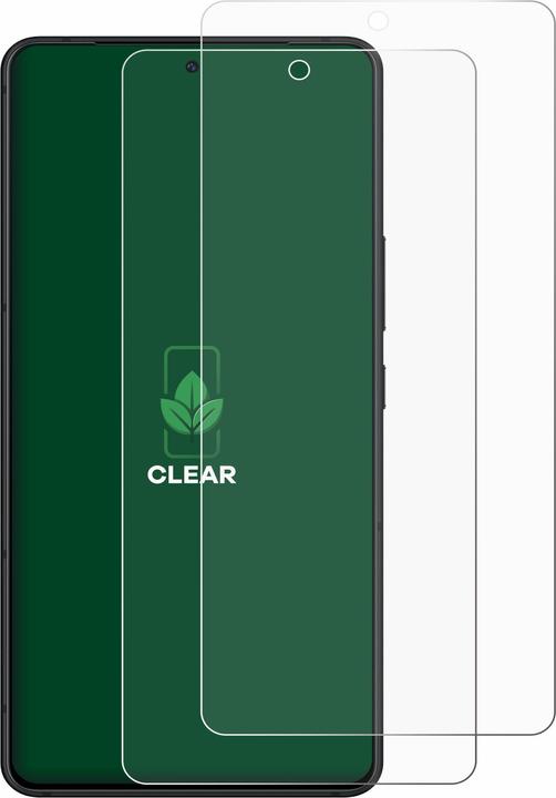 Actual product image ScreenLeaf Screen Protector sustainable Screen Protection, clear, anti-scratch (2 Piece, ASUS ROG Phone 9)