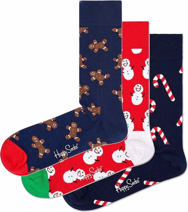 Happy Socks Gingerbread (pack of 3, 36 - 40)