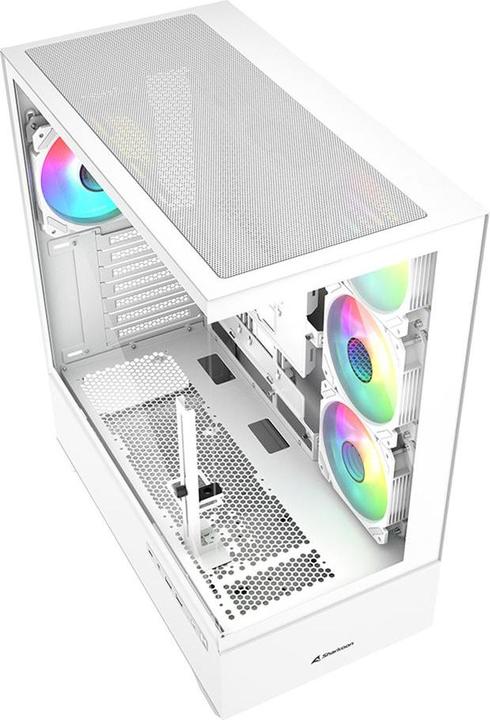Image du produit Sharkoon AK6 RGB White ATX (blanc) (mATX, Mini-ATX, ATX)