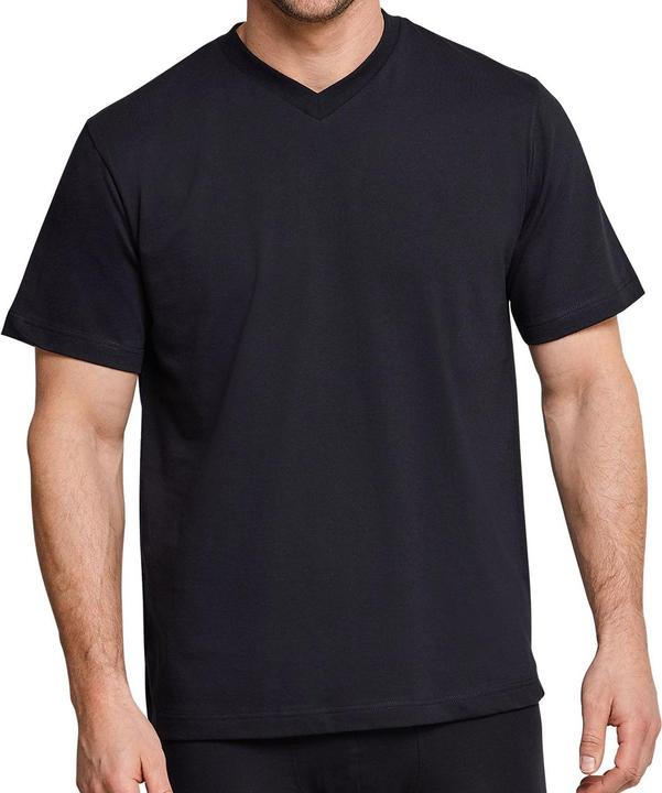 Immagine prodotto Schiesser Confezione da 2 camicie American da uomo con scollo a V, 100% cotone (S)