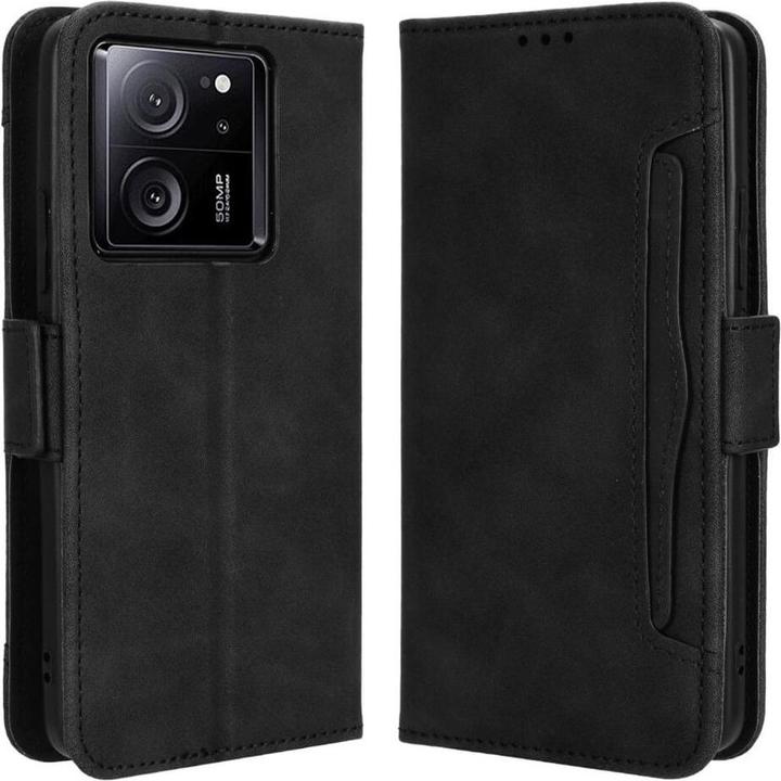 Cover-Discount Xiaomi 13T / 13T Pro - Case with many card slots black (Xiaomi 13T)