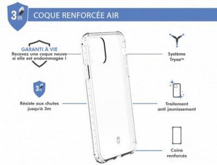 Image du produit Bigben Connected FC Air iPhone IP11/IP XR Transparent (Apple iPhone 11)