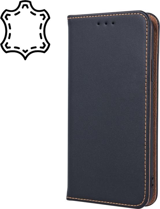 Actual product image OEM Genuine Leather Smart Pro case for iPhone 7 / 8 / SE 2020 / SE 2022 black (Apple iPhone SE (3rd Gen), Apple iPhone SE (2nd Gen), Apple iPhone 7)
