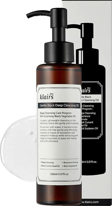 Image du produit Klairs Noir doux (Huiles, Démaquillant, 150 ml)