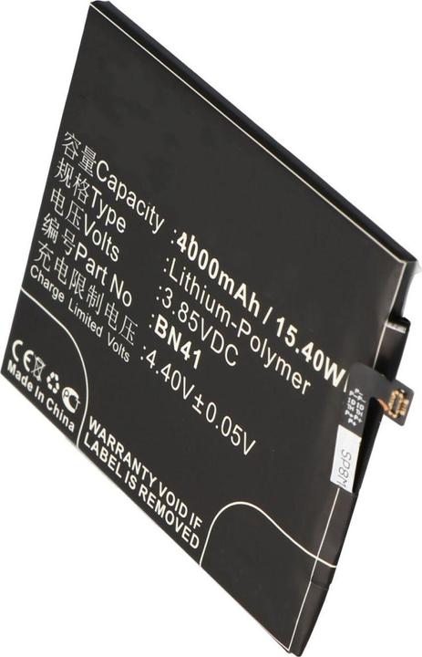Actual product image AccuCell Xiaomi Note 4 Battery BN41, BN41L