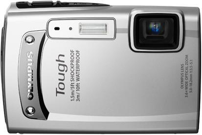 Olympus TG-310, 14MP, 3x zoom, HD movies, waterproof, silver (1/2,3'')