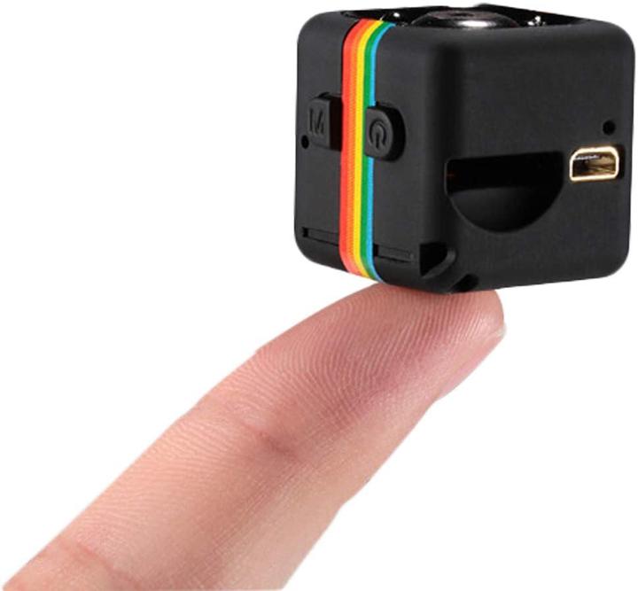 Actual product image PhoneLook Ultra compact cube camera 12MP Full HD 1080p video recording incl. holder (30p)