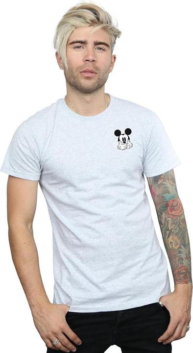 Produktbild Disney Mickey Mouse Dont Speak Breast Print TShirt (4XL)